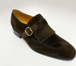 Supple Suede Slip-On Shoe Brown
