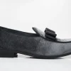Velvet Formal Loafer Charcoal