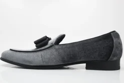 Velvet Formal Loafer Charcoal
